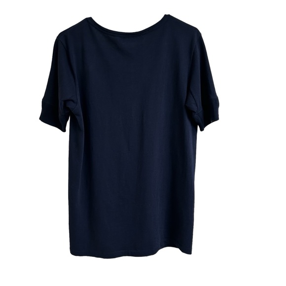 Merz B Schwanen 207 Mens Size 6/L Loopwheeled Henley Classic Fit Ink Blue - Picture 3 of 11